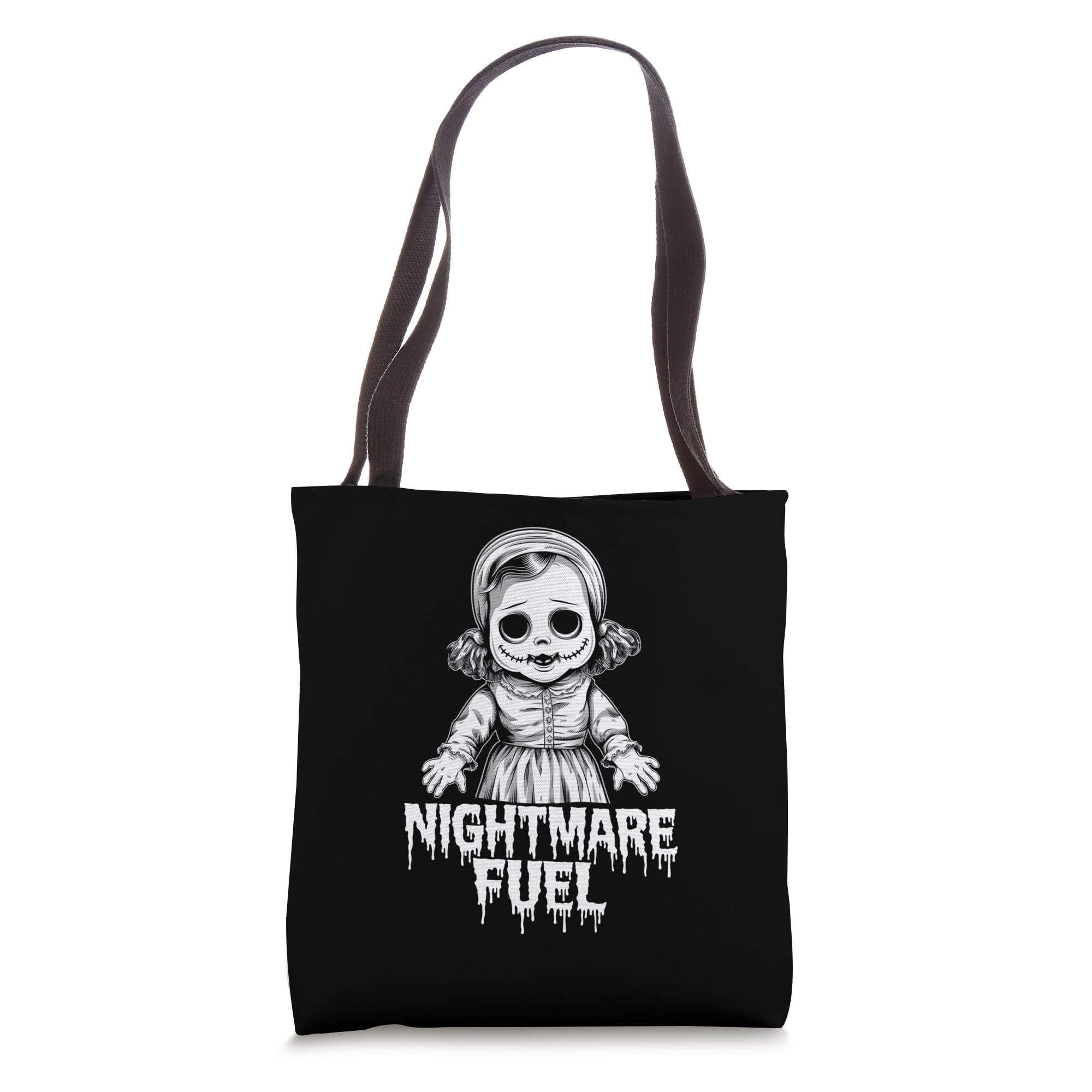 Creepy Doll Horror Art Tote Bag for Horror Movie Lovers – Haunted Slasher Killer Design  
Creepy Doll Gothic Haunted Tot